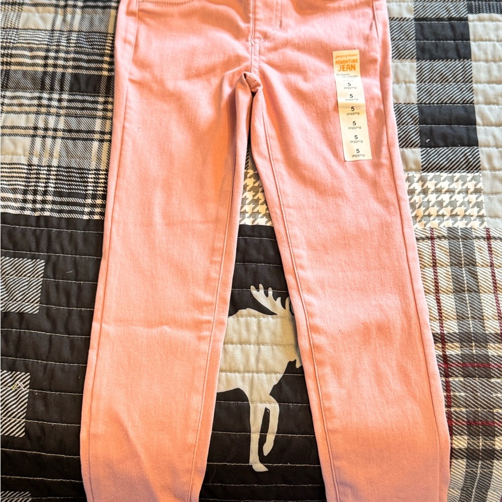 Jumping Beans Pink Adventure Jeggings